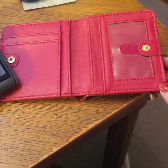 Small Red wallet - Picture 4 of 6